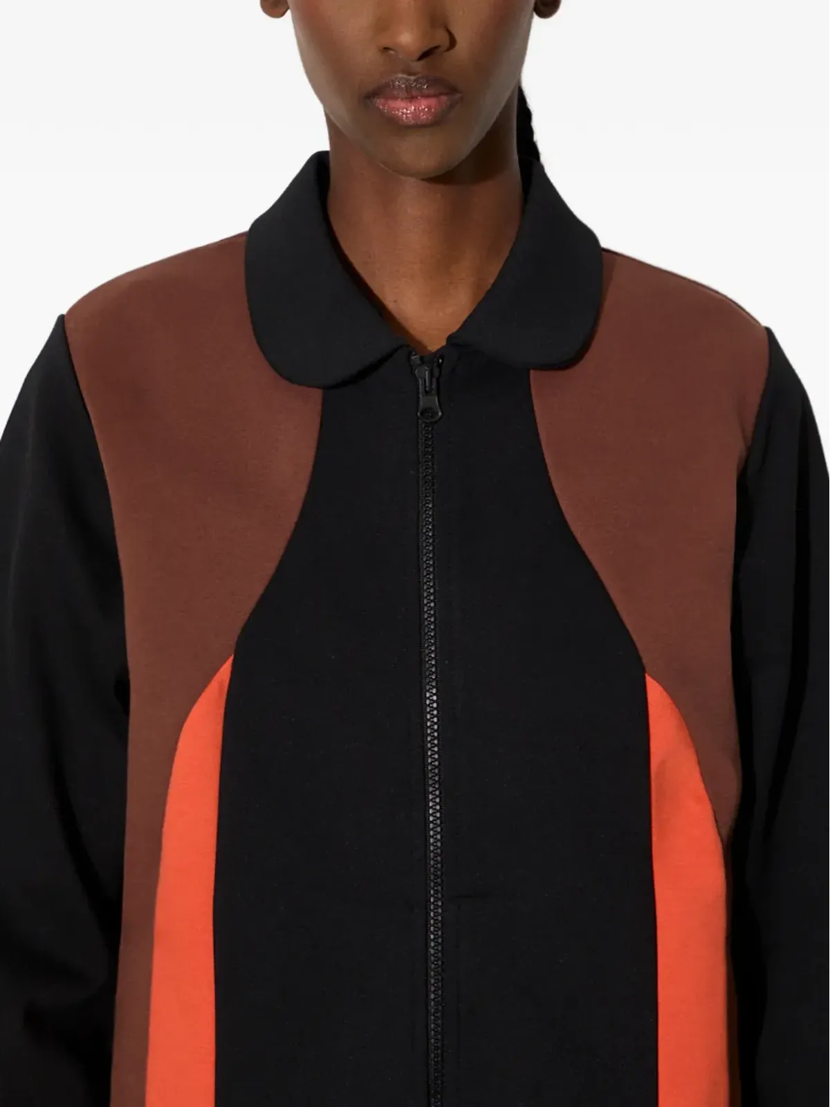 Fila ジップスウェットシャツ ブラック - 画像5