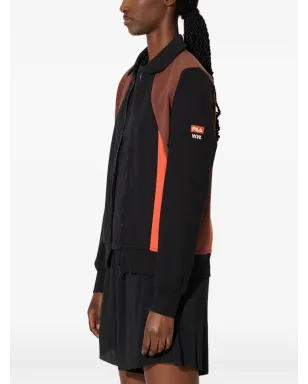 Fila ジップスウェットシャツ ブラック - サムネイル3