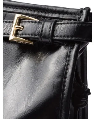 Prada 大型ボニー トートバッグ - ブラック - サムネイル4