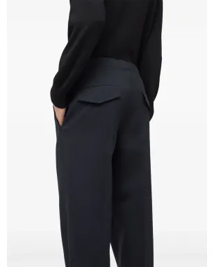 Jil Sander ウール テーパードパンツ ブルー - サムネイル4