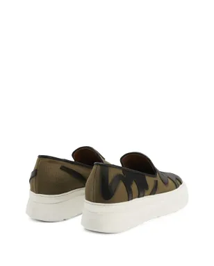 Giuseppe Zanotti GZ Mike Sign ローファー - グリーン - サムネイル3