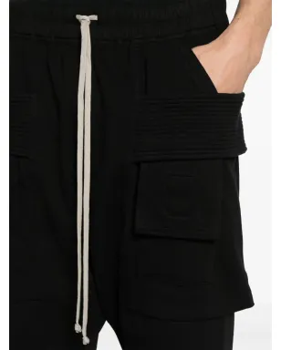 Rick Owens DRKSHDW Creatch クロップドカーゴパンツ - ブラック - サムネイル5