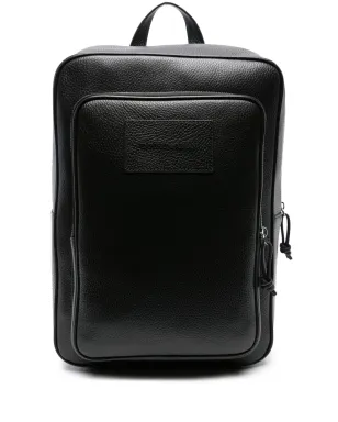 Emporio Armani グレインドレザー バッグパック - サムネイル1