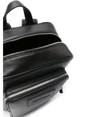Emporio Armani グレインドレザー バッグパック - サムネイル5