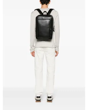 Emporio Armani グレインドレザー バッグパック - サムネイル2