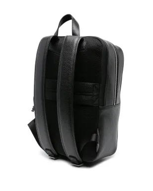 Emporio Armani グレインドレザー バッグパック - サムネイル3