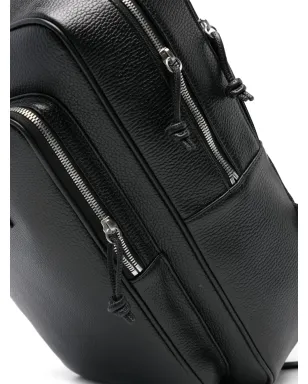 Emporio Armani グレインドレザー バッグパック - サムネイル4