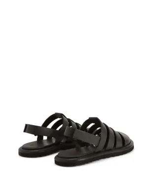 Giuseppe Zanotti Rusery レザー ケージ サンダル - ブラック - サムネイル3
