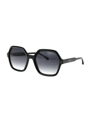 Isabel Marant Eyewear 幾何学フレームサングラス - サムネイル2