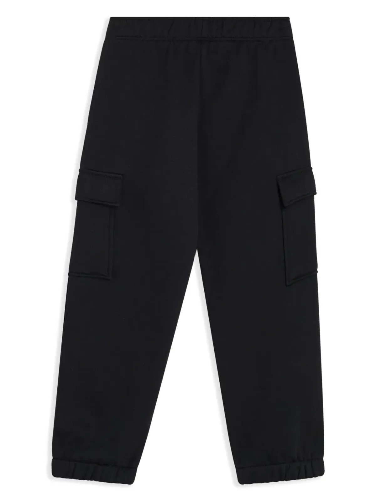 Lacoste Kids クロコダイル刺繍入りフリーストラックパンツ ブラック - 画像2