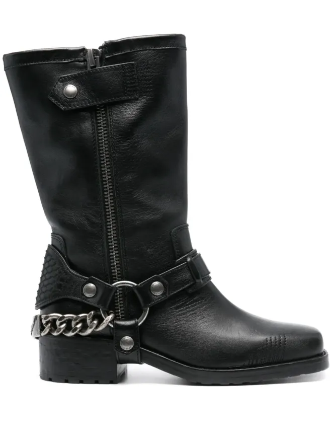 Zadig&Voltaire Zadig&Voltaire Igata レザー バイカーブーツの商品画像