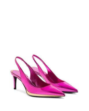 Giuseppe Zanotti Virgyn レザー パンプス - ピンク - サムネイル2