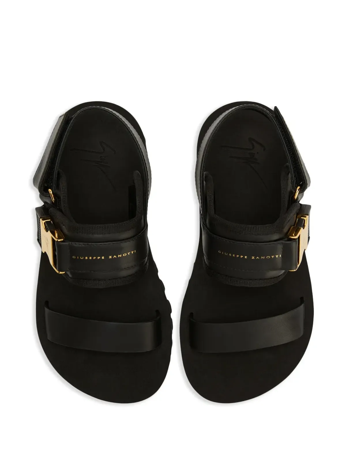 Giuseppe Zanotti Shyan バックル付きサンダル - ブラック - 画像4
