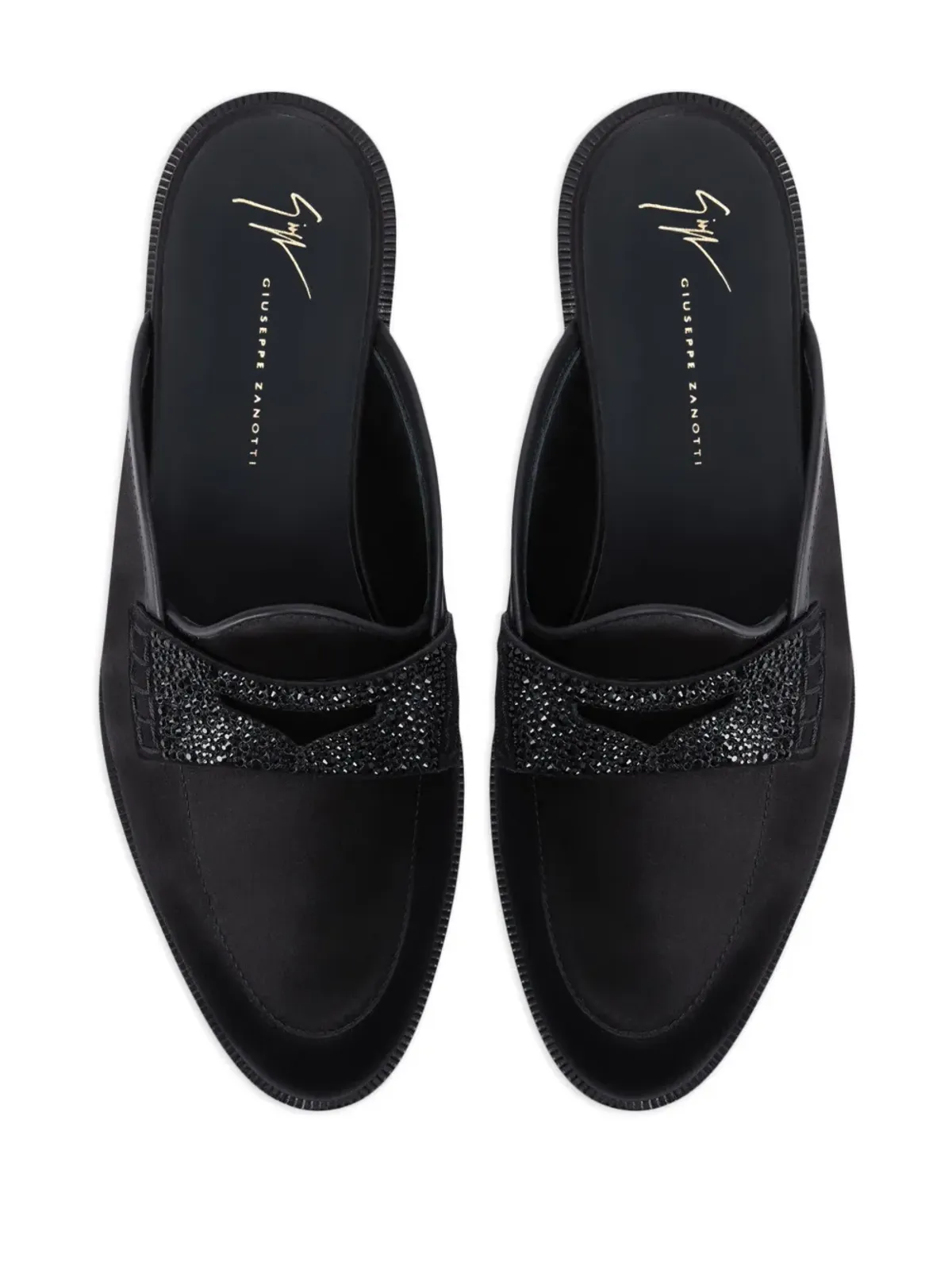 Giuseppe Zanotti ビゼート スリップオン ローファー - ブラック - 画像4