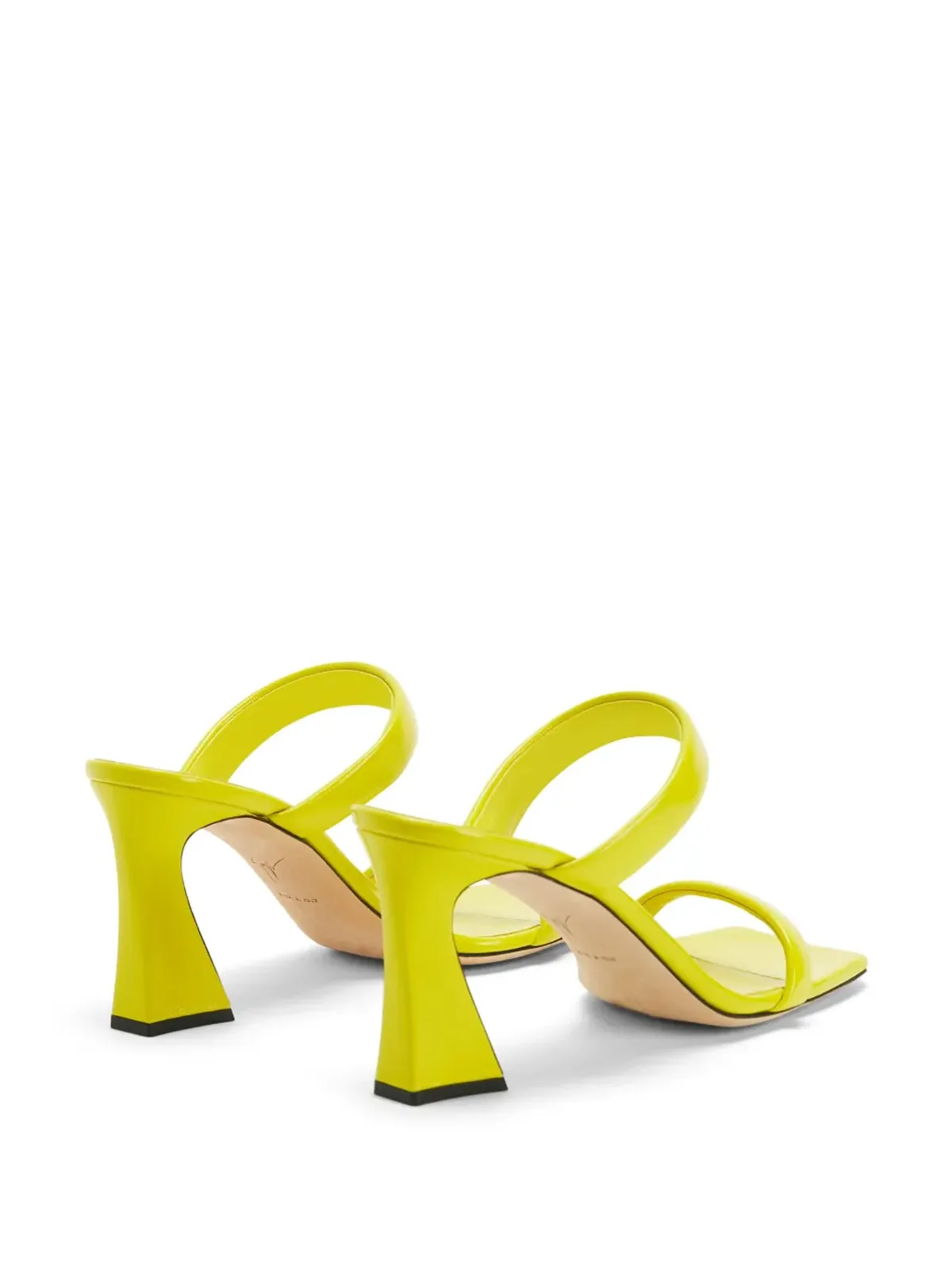 Giuseppe Zanotti フラミニア レザー サンダル - イエロー - 画像3