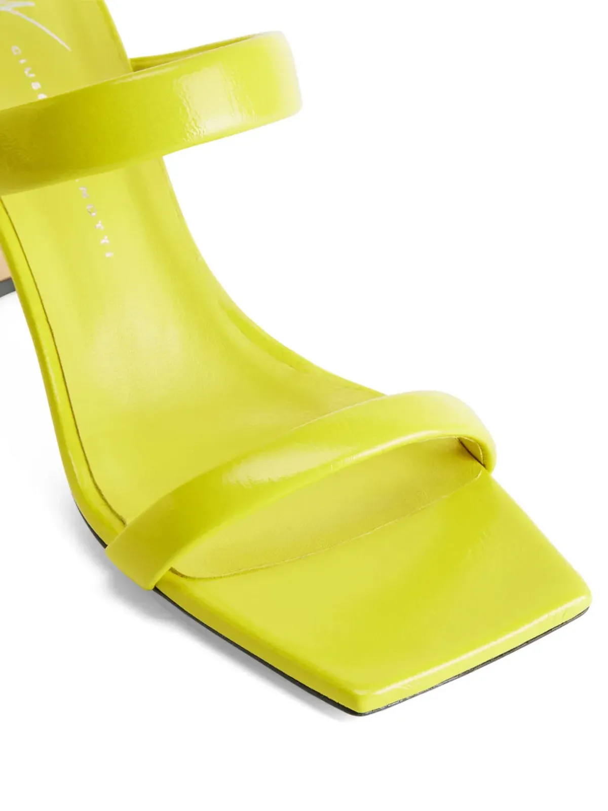 Giuseppe Zanotti フラミニア レザー サンダル - イエロー - 画像4