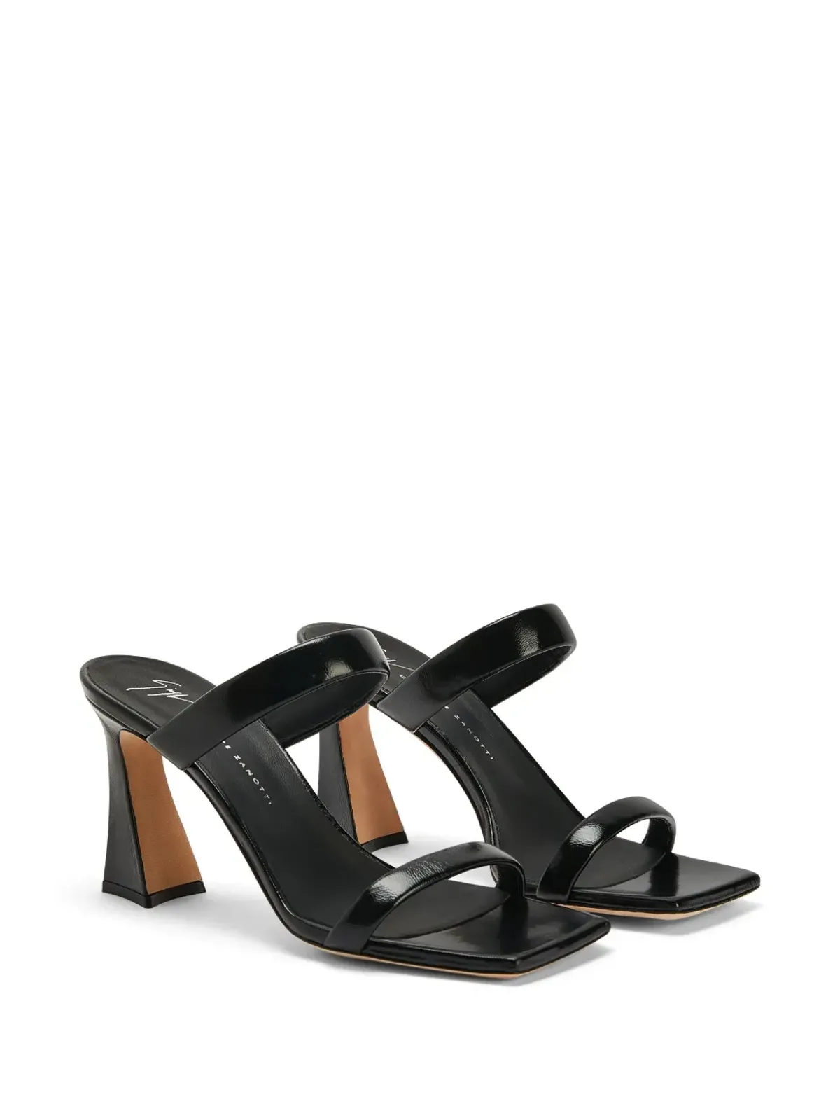 Giuseppe Zanotti フラミニア レザー サンダル - 画像2
