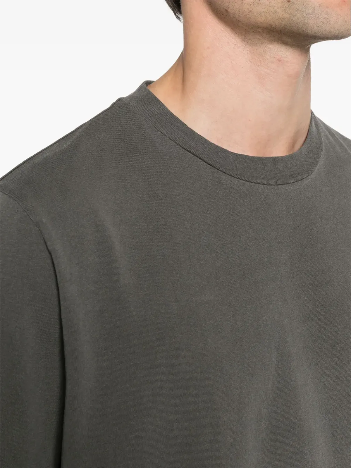 OUR LEGACY クルーネック コットン Tシャツ - グレー - 画像5