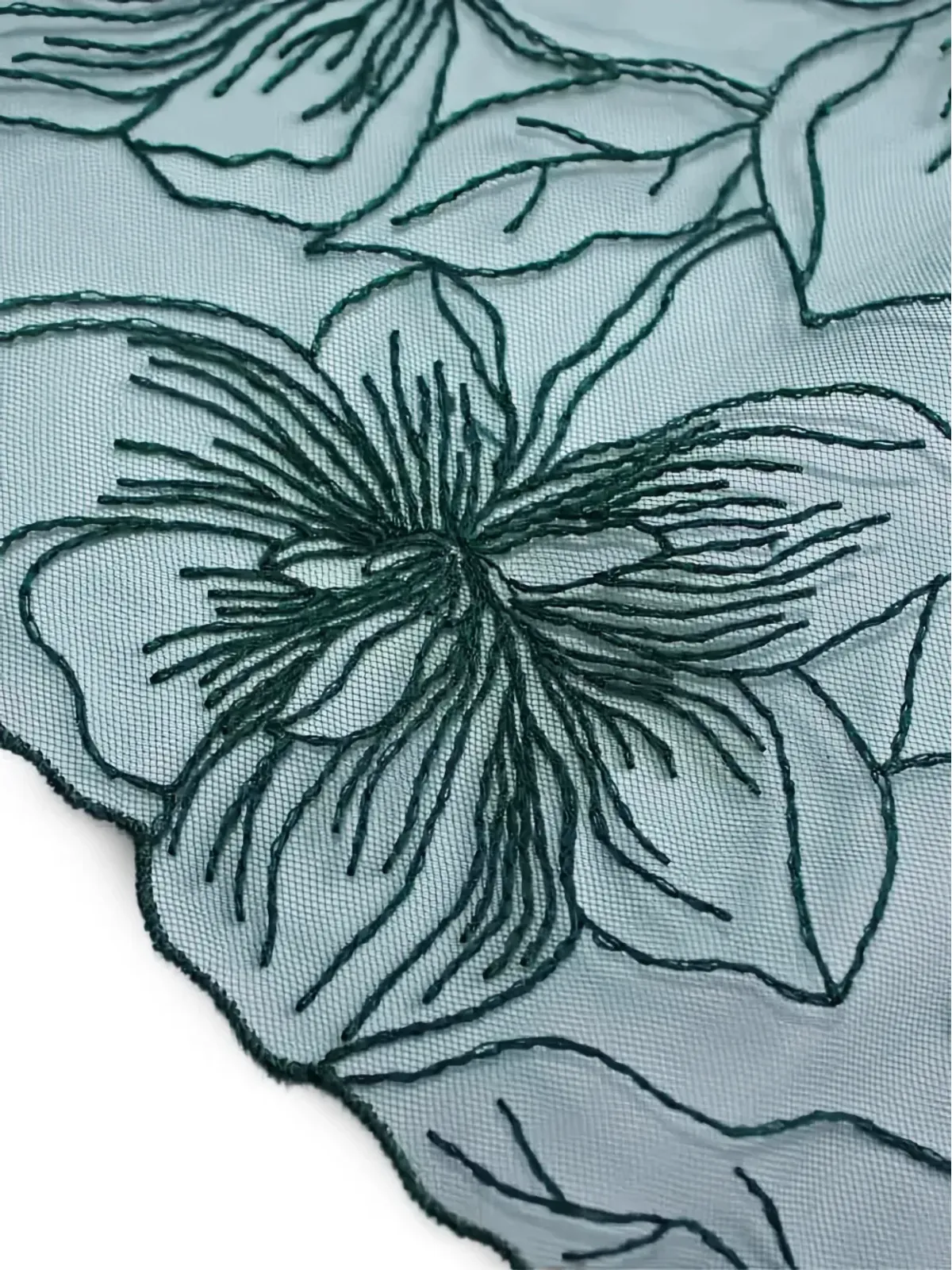Fleur Of England Eva フローラルレース ブリーフ グリーン - 画像2