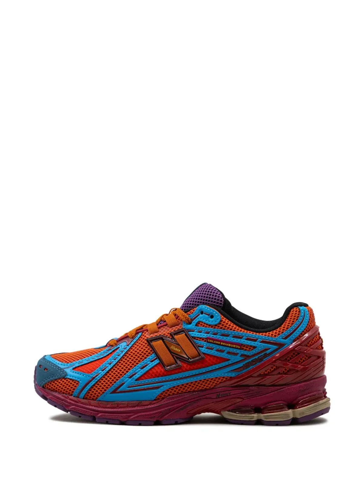 New Balance × セールヘ ベンブリー 1906R ヒート・ビー・ホット - マグマ スニーカー - レッド - 画像5