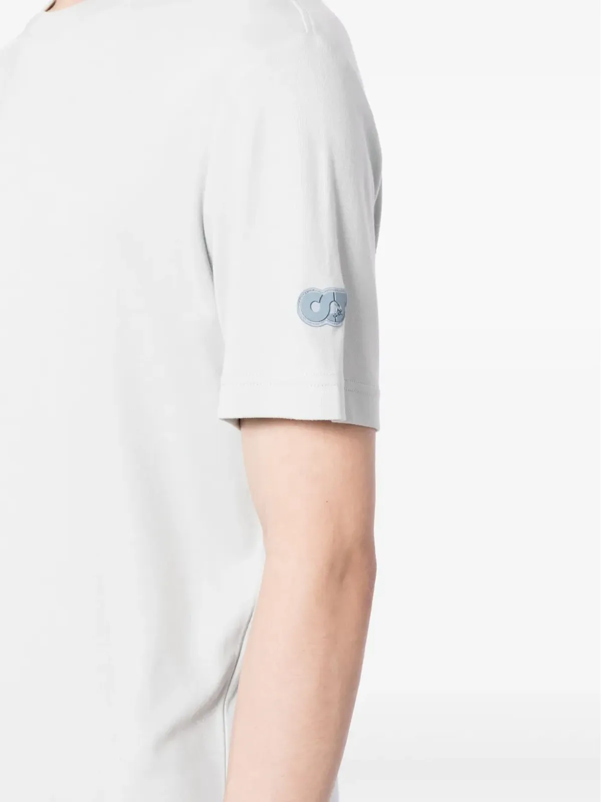 Alpha Tauri ロゴパッチ コットン混紡 Tシャツ - 画像5