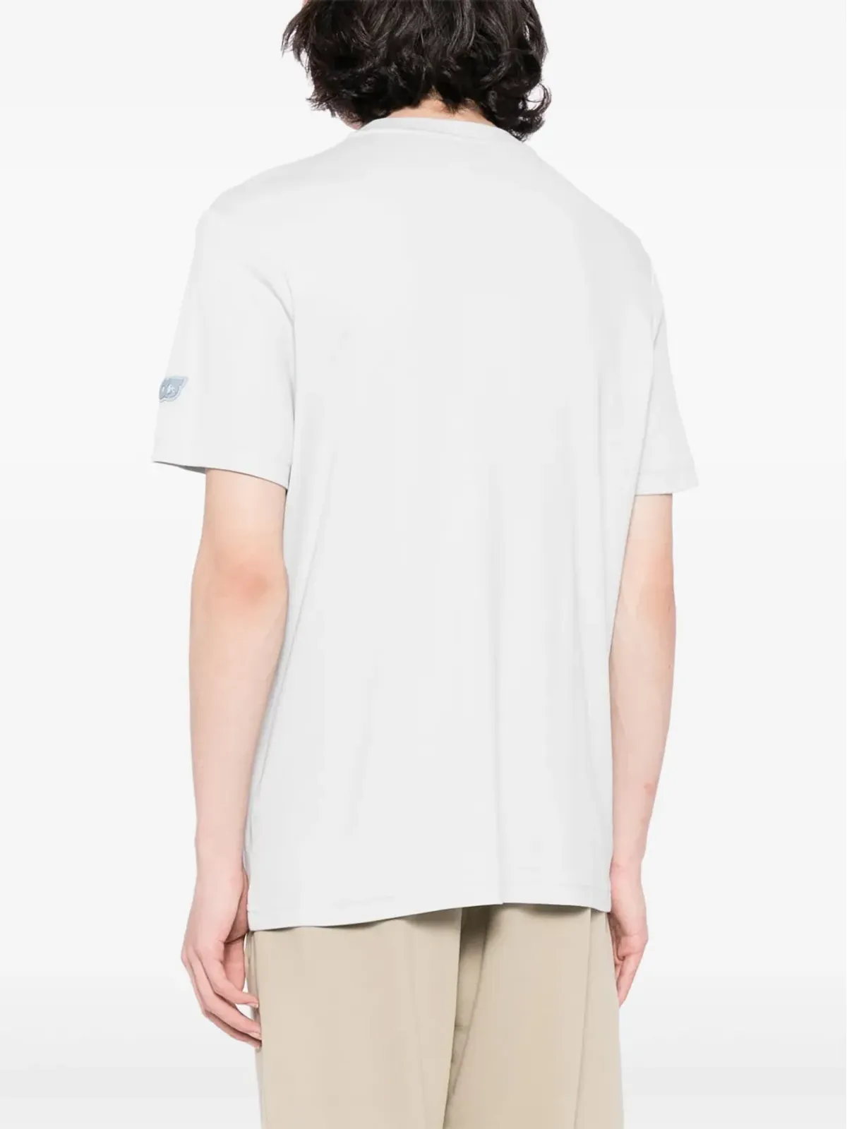 Alpha Tauri ロゴパッチ コットン混紡 Tシャツ - 画像4