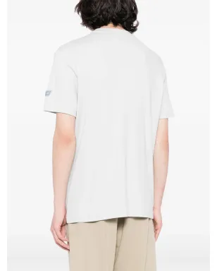 Alpha Tauri ロゴパッチ コットン混紡 Tシャツ - サムネイル4