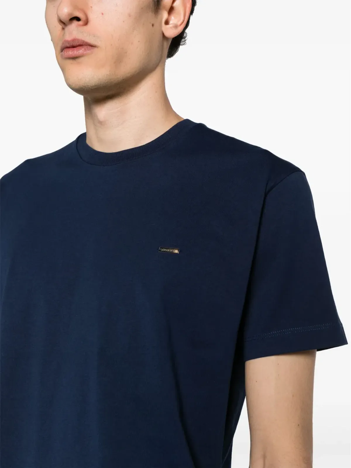 DSQUARED2 ロゴアップリケ コットンTシャツ - 画像5