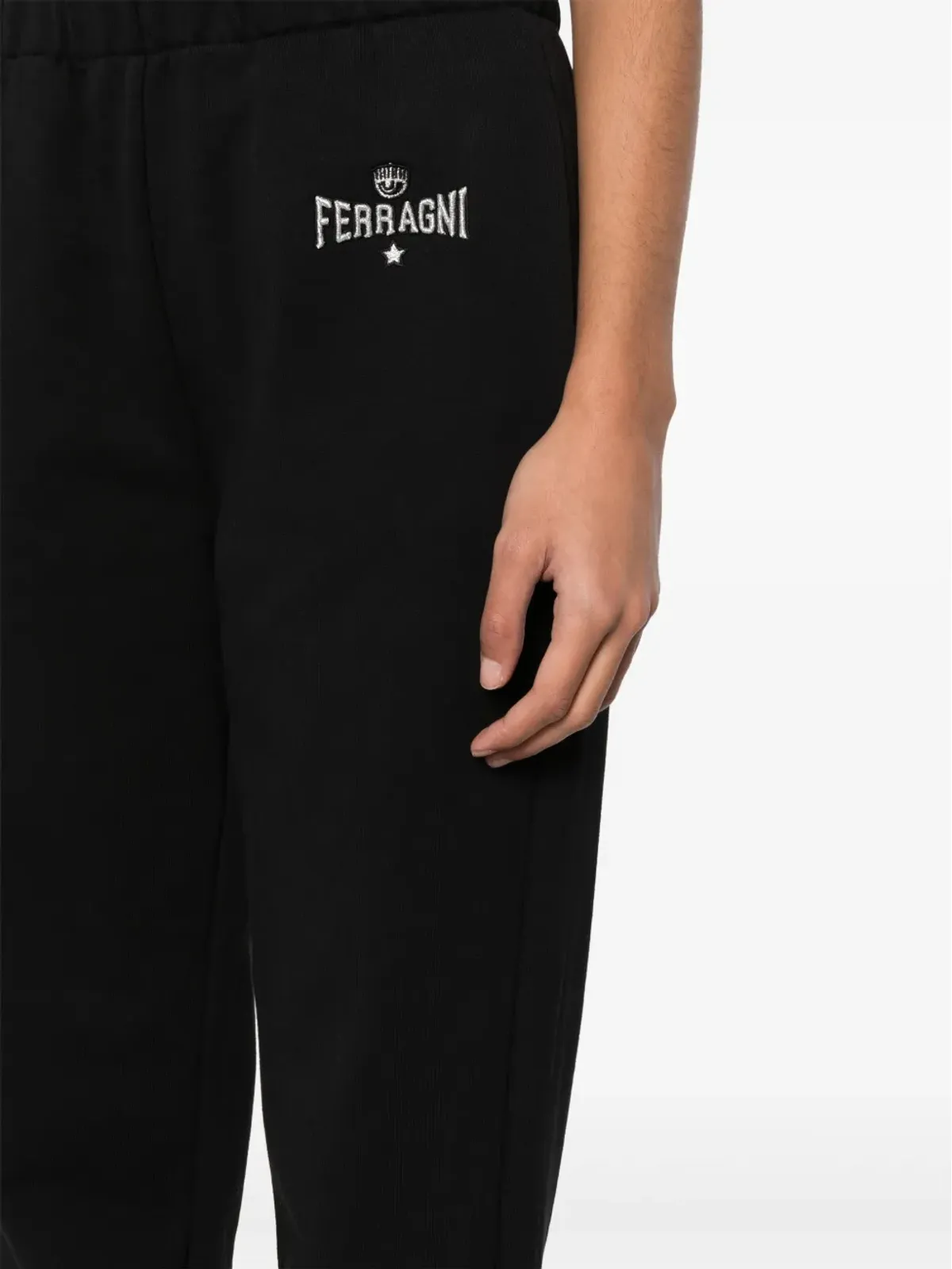 Chiara Ferragni 刺繍ロゴ トラックパンツ - 画像5