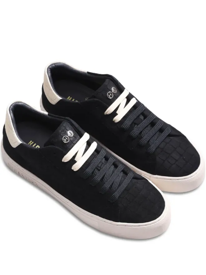 Hide&Jack Hide&Jack エッセンス キルテッド ローカットスニーカー ブラックの商品画像