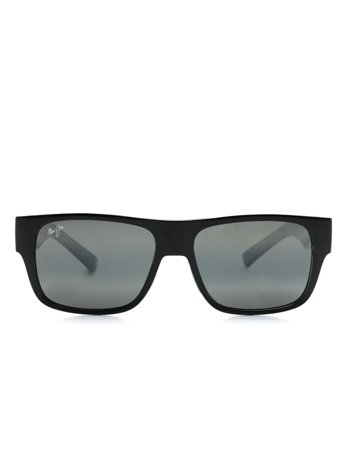 Maui Jim Keahi スクエアフレーム サングラス（ブラック） - 画像1