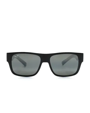 Maui Jim Keahi スクエアフレーム サングラス（ブラック） - サムネイル1