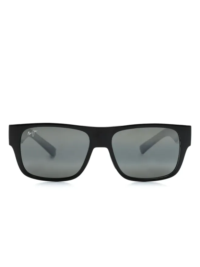 Maui Jim Maui Jim Keahi スクエアフレーム サングラス（ブラック）の商品画像