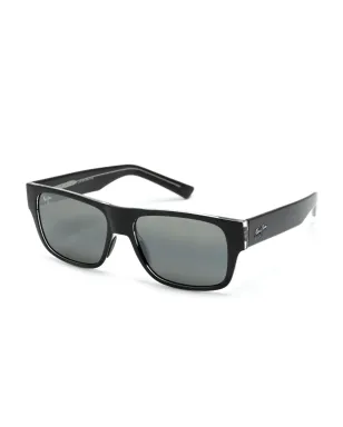 Maui Jim Keahi スクエアフレーム サングラス（ブラック） - サムネイル2