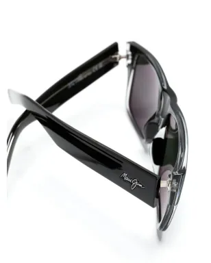 Maui Jim Keahi スクエアフレーム サングラス（ブラック） - サムネイル3