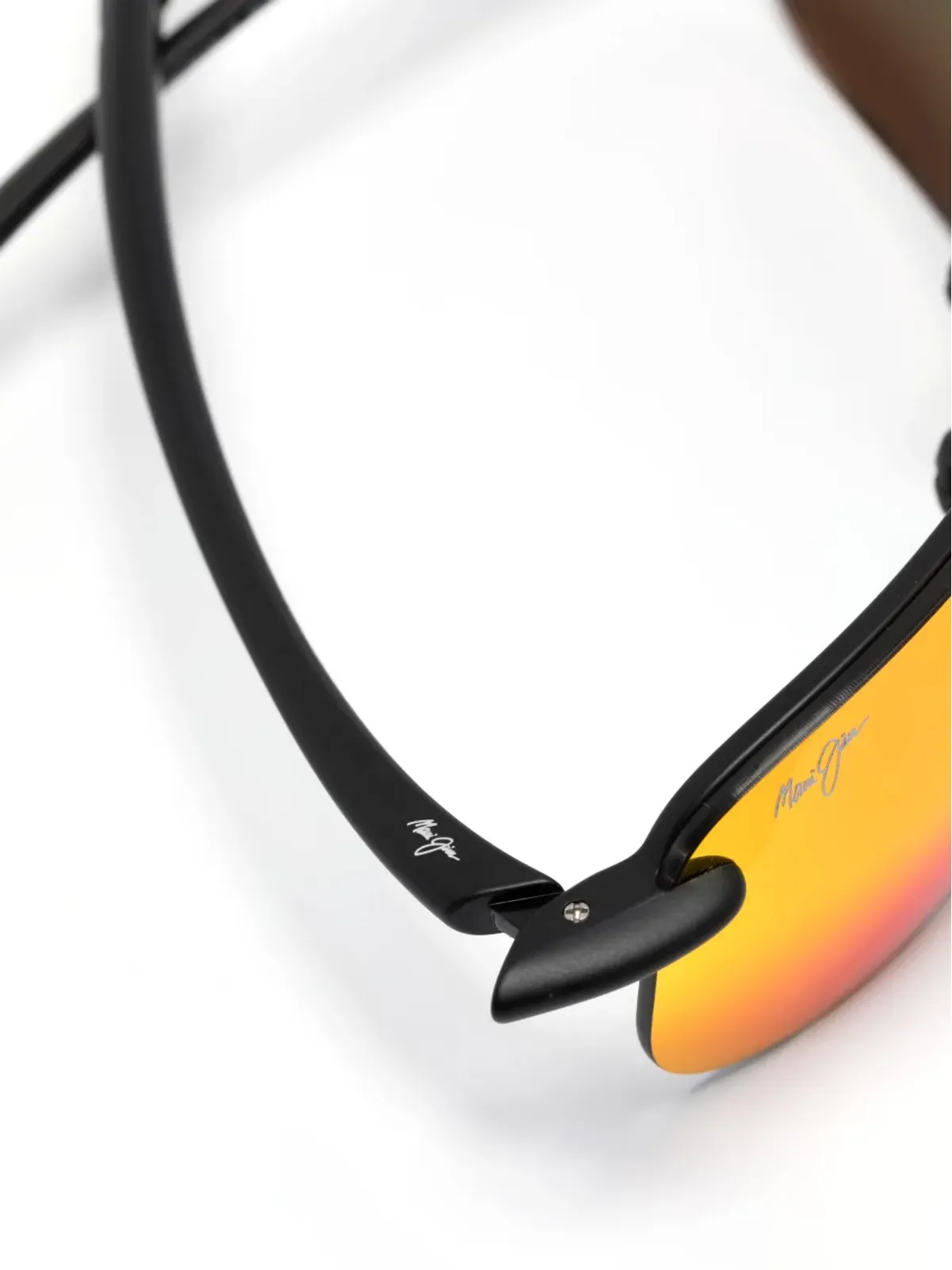 Maui Jim Ho'okipa レクタングルフレーム サングラス - ブラック - 画像3
