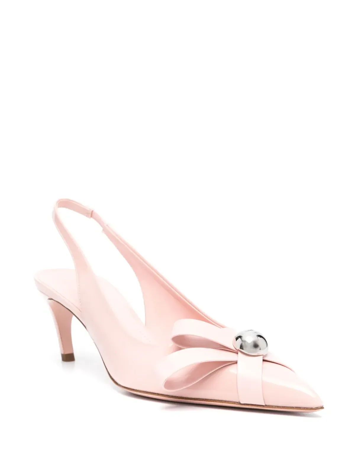 Ferragamo ブリルダ 55mm パテントレザー パンプス - ピンク - 画像2