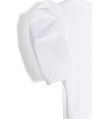 Miss Blumarine ロゴ入りパフスリーブ Tシャツ - サムネイル3