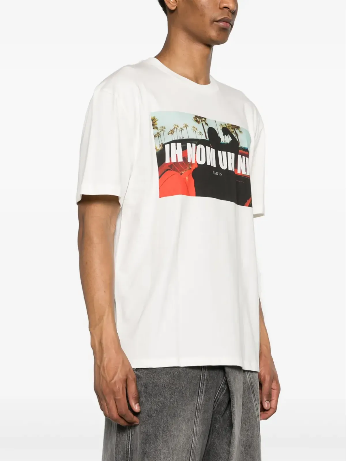Ih Nom Uh Nit 写真プリント コットン Tシャツ - 画像3