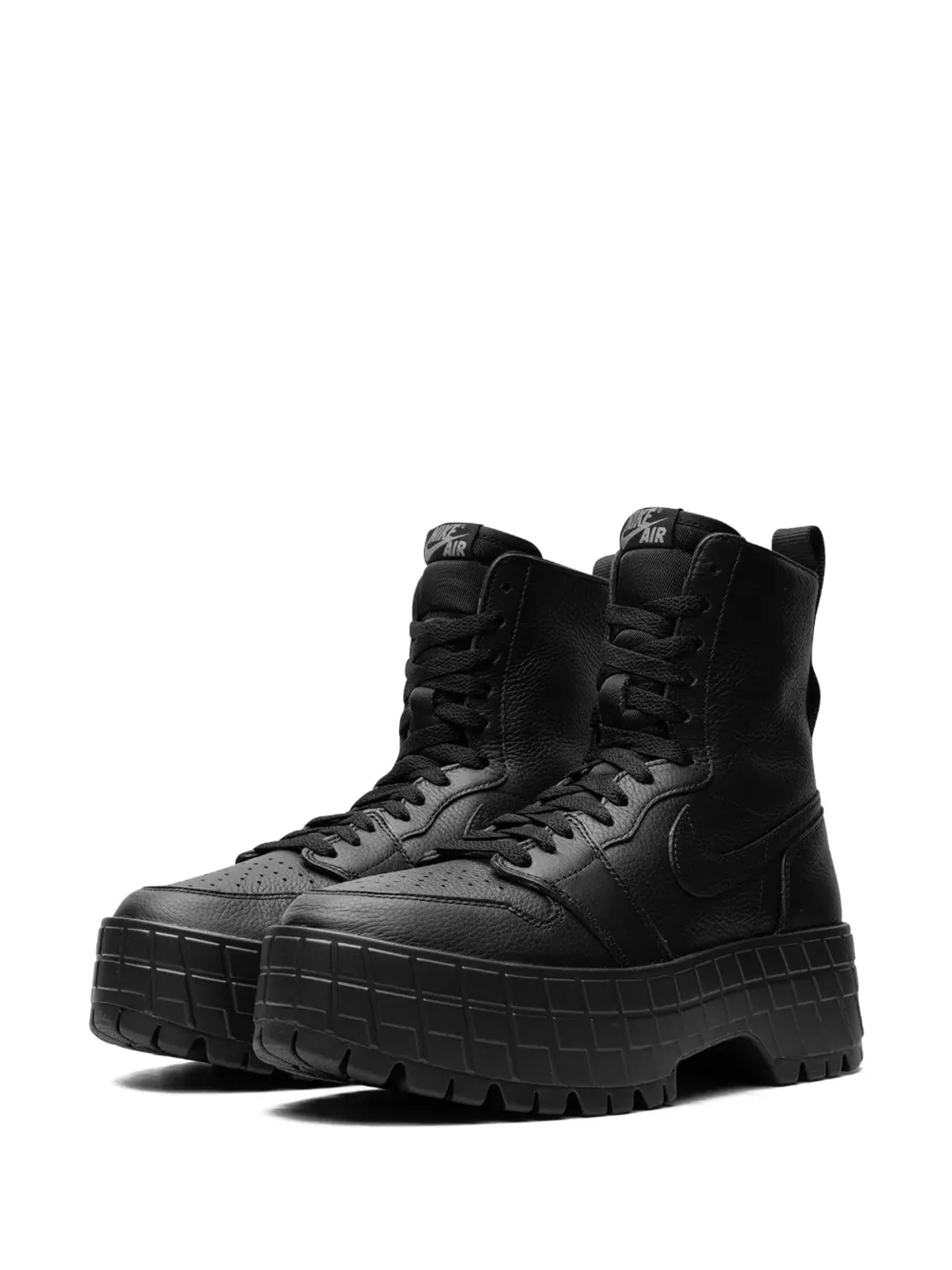 Jordan エアジョーダン 1 ブルックリン ブーツ - ブラック - 画像5
