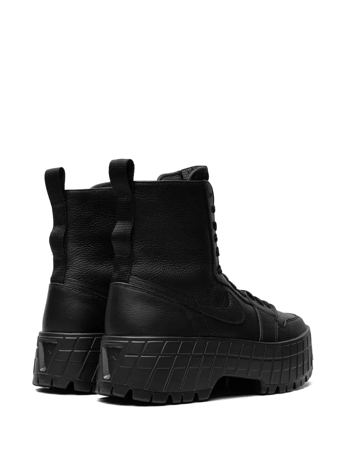 Jordan エアジョーダン 1 ブルックリン ブーツ - ブラック - 画像3