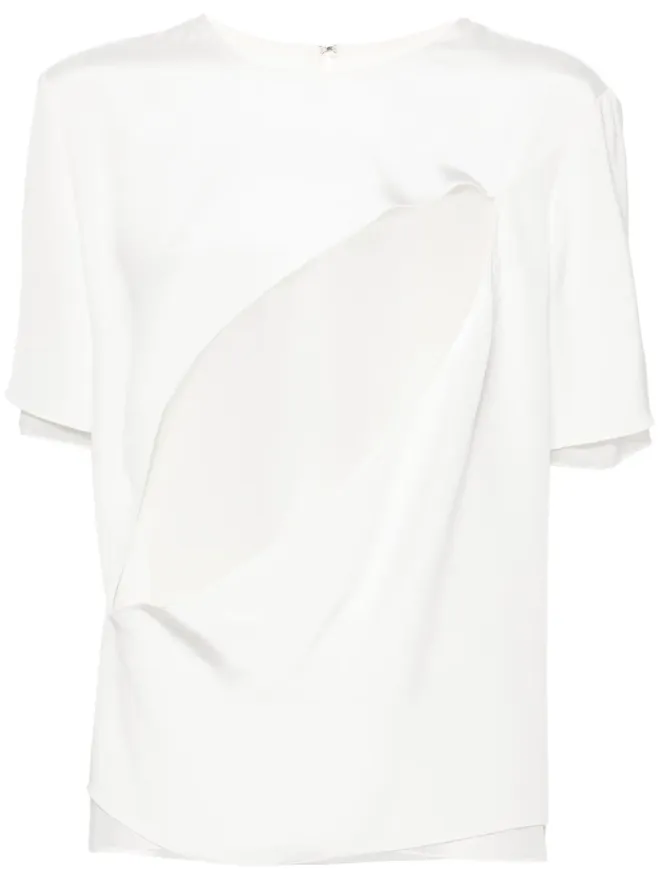 Peter Do Peter Do スラッシュ シルク ブラウスの商品画像