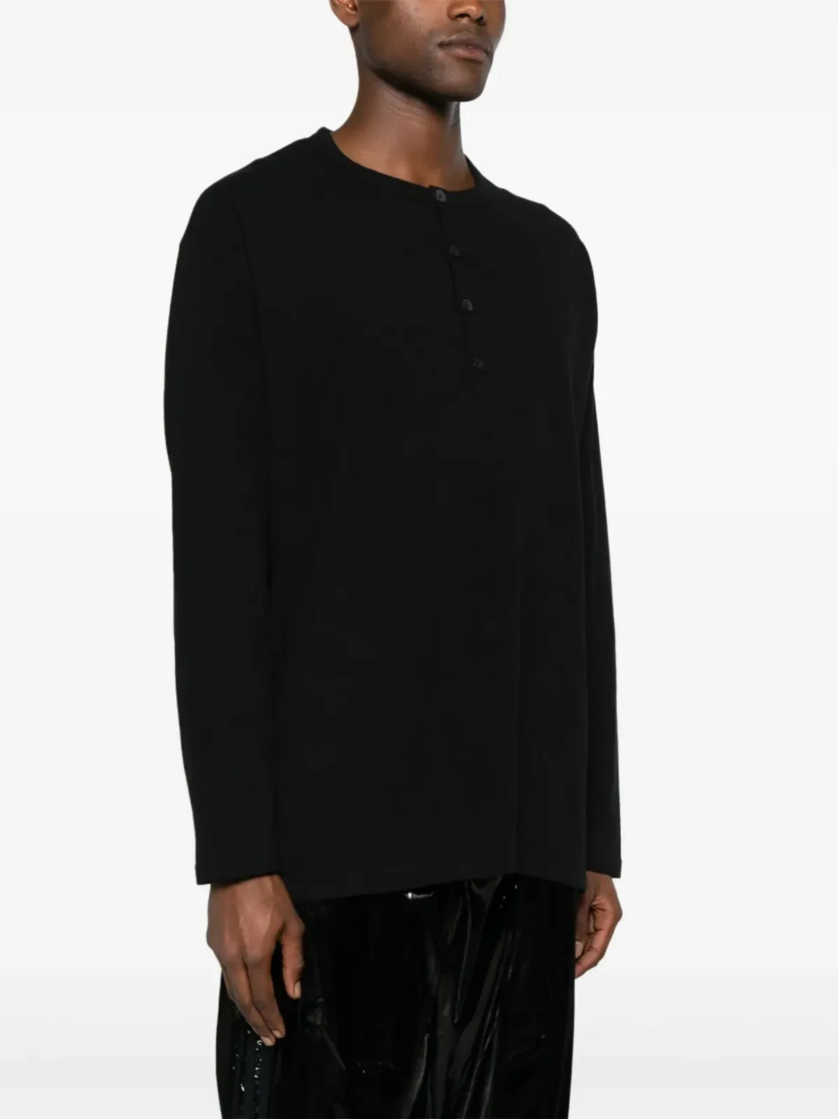 Y-3 x アディダス クルーネックTシャツ - ブラック - 画像4