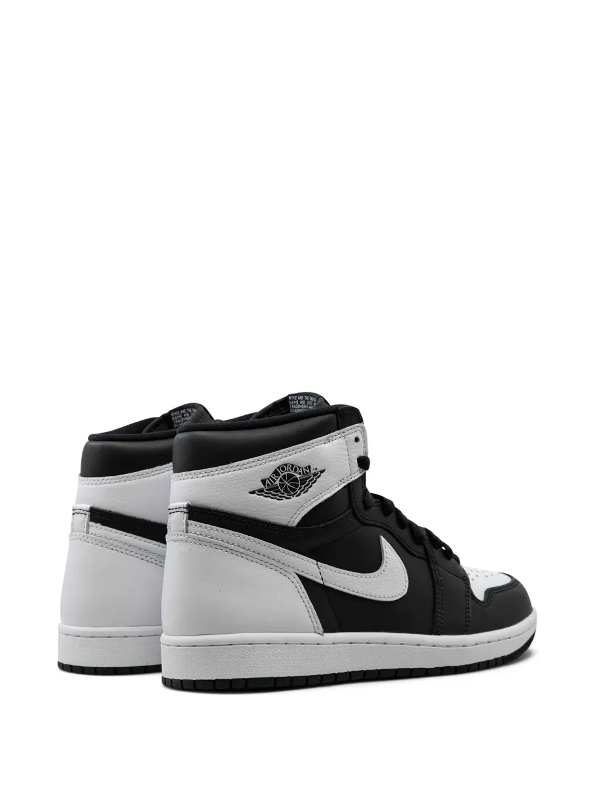 Jordan エア ジョーダン 1 レトロ ハイ OG "Reverse Panda" スニーカー - ホワイト - 画像3