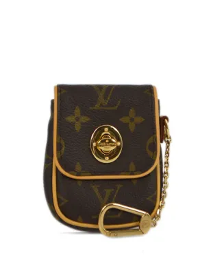 Louis Vuitton ビンテージ 2006 Pochette Turam キーホルダー ブラウン - サムネイル1