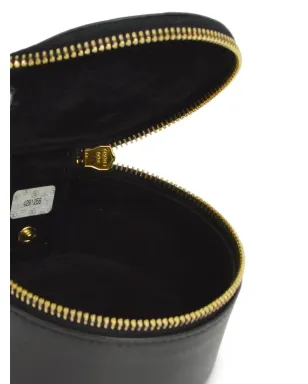 CHANEL ビンテージ 1997年頃 CCレザー ジュエリーポーチ - ブラック - サムネイル4