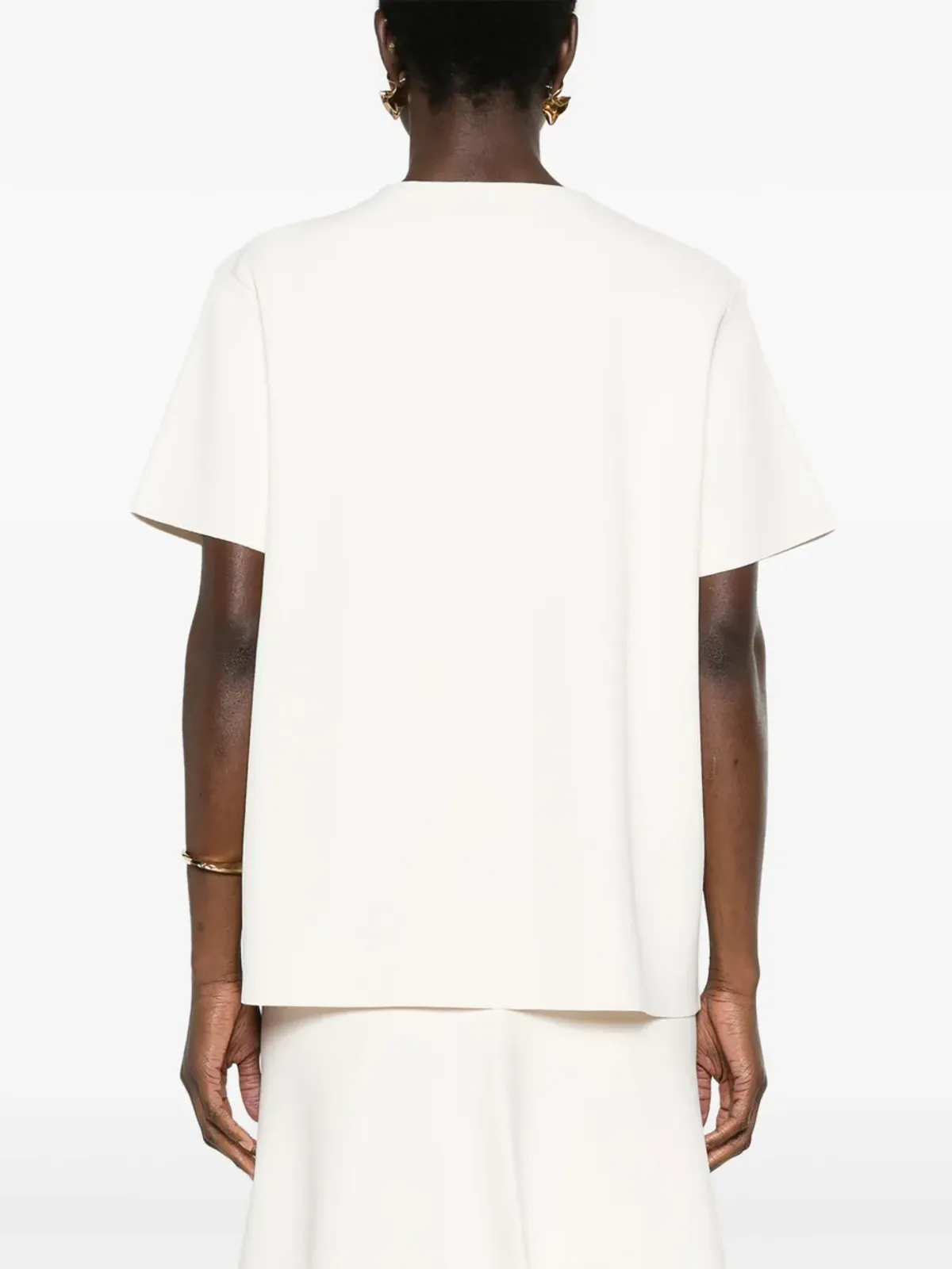 Jil Sander ラウンドネック細リブトップ - 画像4