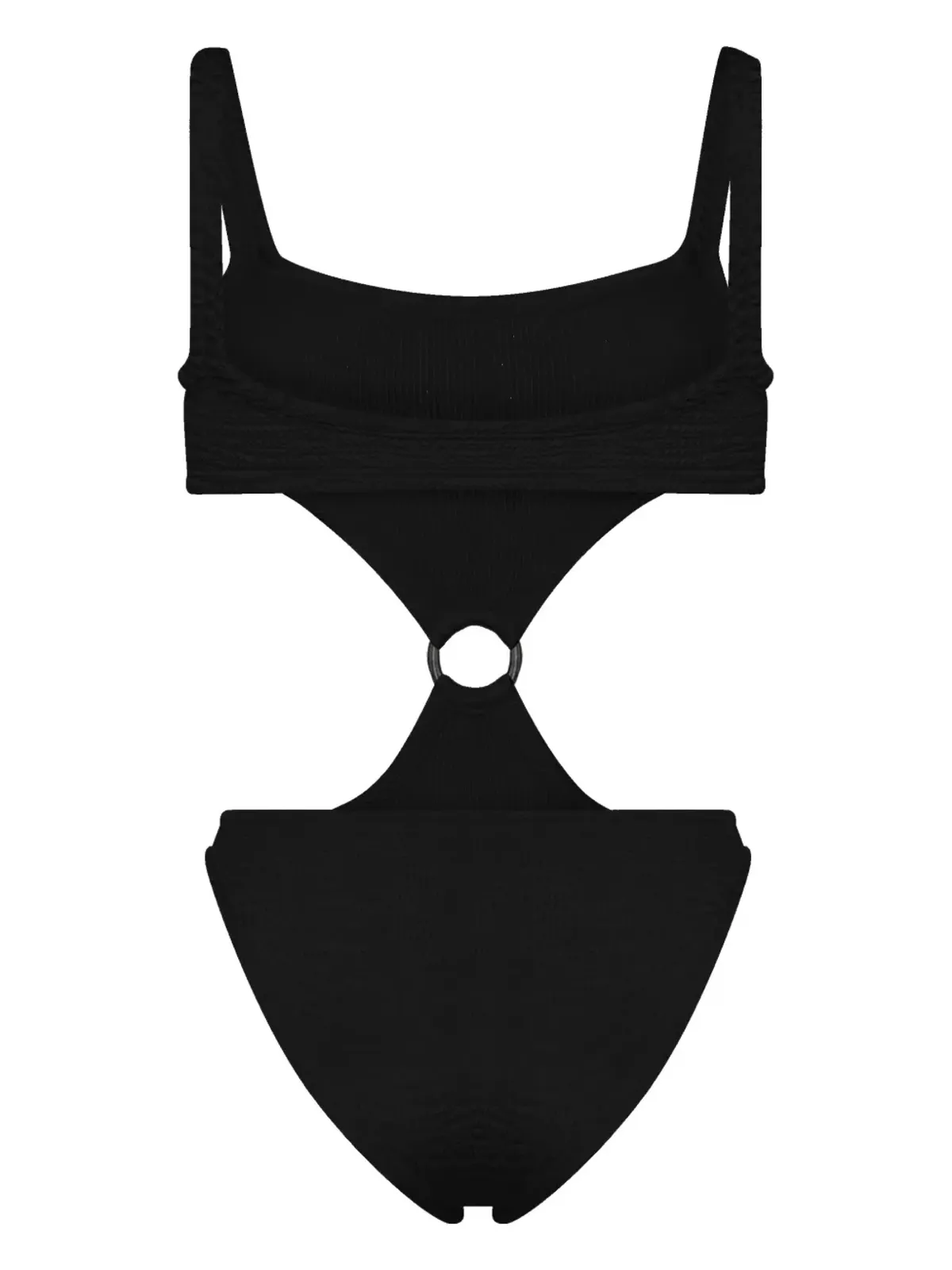 PARAMIDONNA オリビア カットアウト クリンクル水着 - 画像2