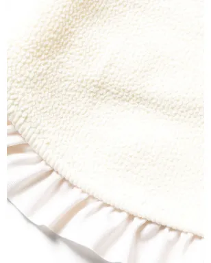PARAMIDONNA Kylie ruffled-trim bandeau bikini - Neutrals - サムネイル3