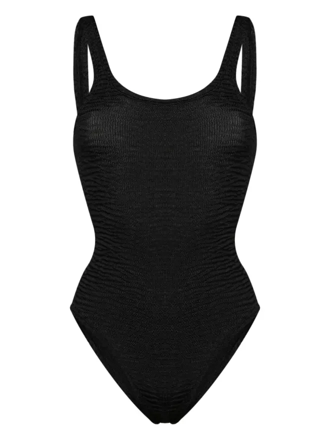 PARAMIDONNA PARAMIDONNA Hailey crinkled swimsuit - Blackの商品画像